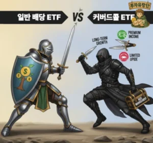 일반 배당 ETF vs 커버드콜 etf