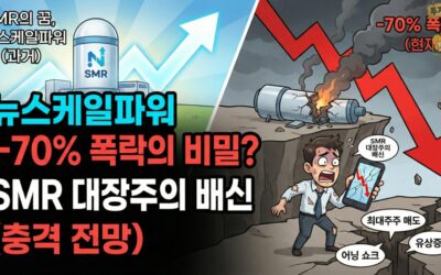 뉴스케일파워 주가 -70% 폭락의 비밀? SMR 대장주의 배신