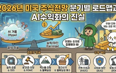 2026년 미국 주식 전망 분기별 로드맵과 AI 수익화의 진실