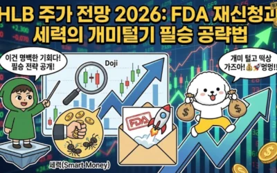 HLB 주가 전망 2026 FDA 재신청과 세력의 개미털기 필승 공략법