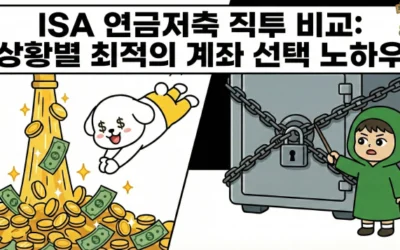 ISA 연금저축 직투 비교: 상황별 최적의 계좌 선택 노하우