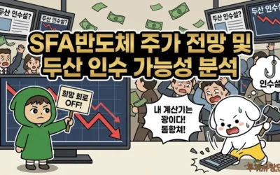 SFA반도체 주가 전망 및 두산 인수 가능성 분석