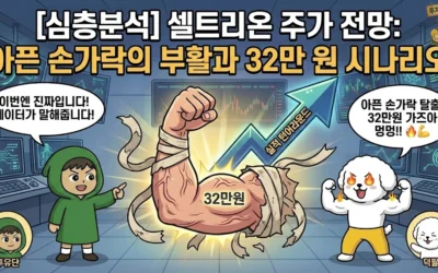 셀트리온, 2년 묵은 ‘아픈 손가락’의 반란… 2026년 32만 원 가는 시나리오 공개