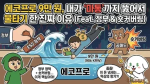에코프로 9만 원, 내가 '마통'까지 뚫어서 물타기 한 진짜 이유 (Feat. 정부 & 숏커버링) 에코프로