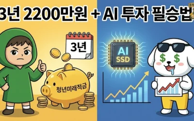 청년미래적금 3년 만기 2200만원 수령액 전략과 AI 투자 유망주 TOP 2