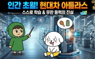 현대차 아틀라스 로봇: 인간 초월? 스스로 학습하는 충격적 진실