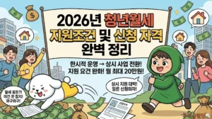 청년월세 지원조건 및 신청자격