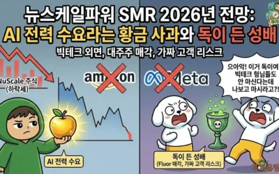 뉴스케일파워 SMR 2026년 전망 AI 전력 수요라는 황금 사과와 독이 든 성배