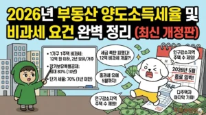 부동산 양도소득세
