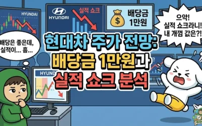 현대차 주가 전망: 배당금 1만원과 실적 쇼크 분석