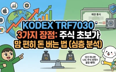 KODEX TRF7030 3가지 장점: 주식 초보가 맘 편히 돈 버는 법