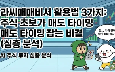 라씨매매비서 활용법 3가지: 주식 초보가 매도 타이밍 잡는 비결