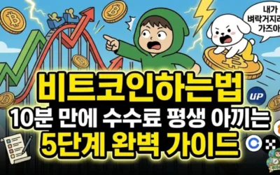 메인페이지 21 비트코인하는법 10분 만에 수수료 평생 아끼는 5단계 완벽 가이드