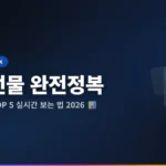 코스피 야간선물 실시간 보는 법 2026: 무료 사이트 TOP 5 완전 정복