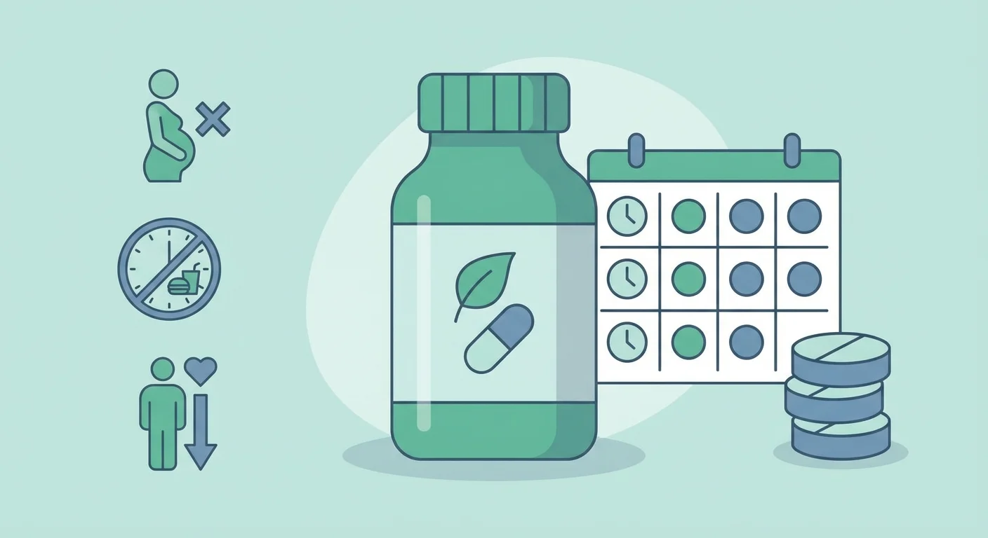 베르베린 효능 7가지, 천연 메트포르민의 진실과 복용법 3 베르베린 복용 가이드 주의사항