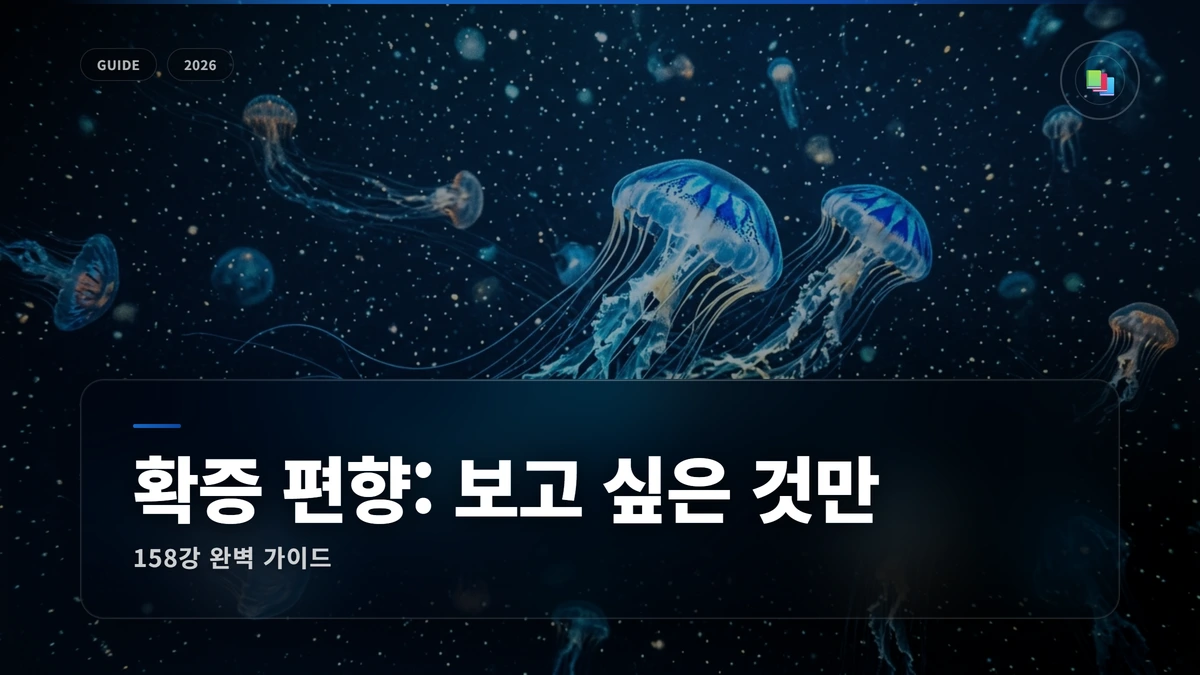 확증 편향: 보고 싶은 것만 보는 투자자의 뇌 썸네일