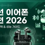 무선 이어폰 추천 2026: 가격대별 베스트 TOP 8 완벽 비교