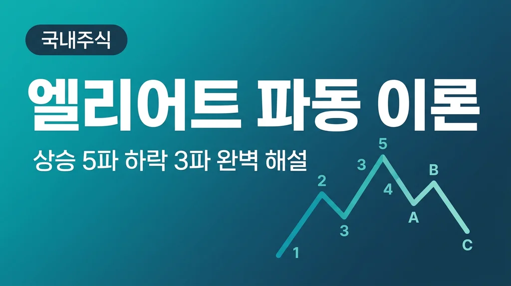 엘리어트 파동 이론 기초: 상승 5파, 하락 3파 완벽 해설