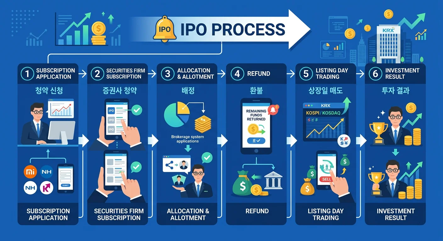 공모주 청약 방법 균등배정 비례배정 비교