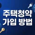 주택청약종합저축 가입 방법 혜택 총정리 2026