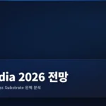 Nvidia 주식 주가 전망 Rubin Glass Substrate 완벽 가이드 2026