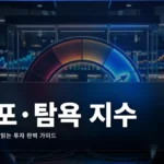 공포와 탐욕 지수 활용법 완벽 가이드