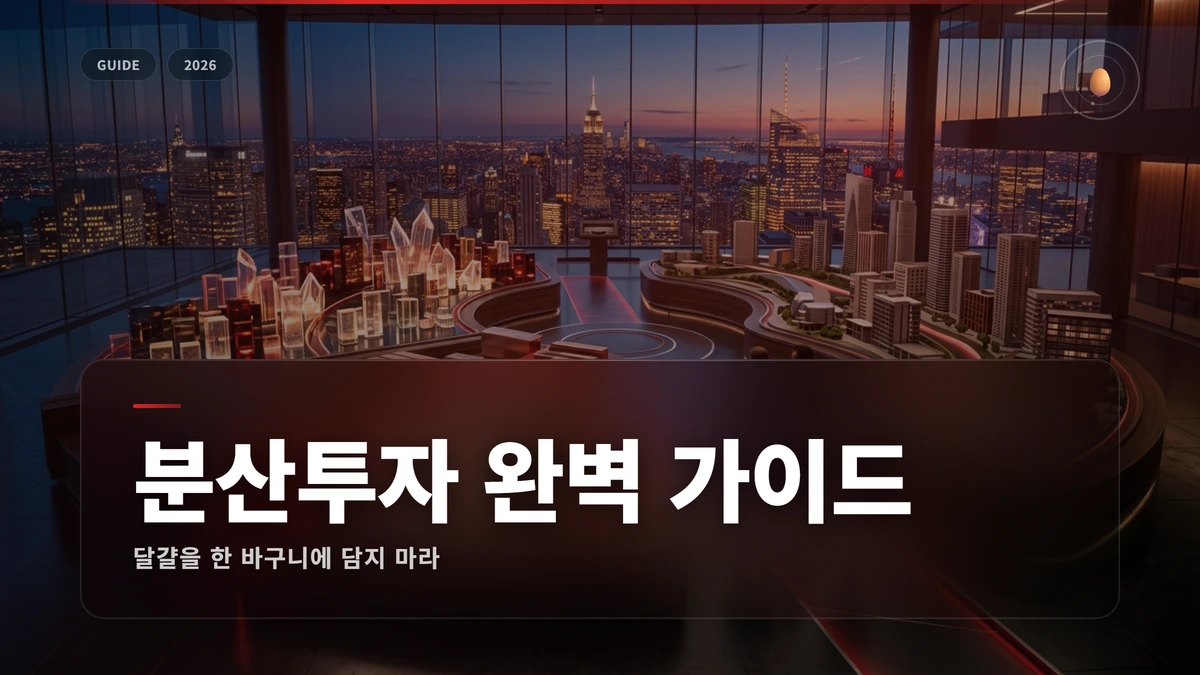 분산투자 원칙 완벽 가이드: 달걀을 한 바구니에 담지 마라 1 분산투자 썸네일