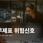 재무제표 심화 분석 완벽 가이드: 숨겨진 위험 신호 포착