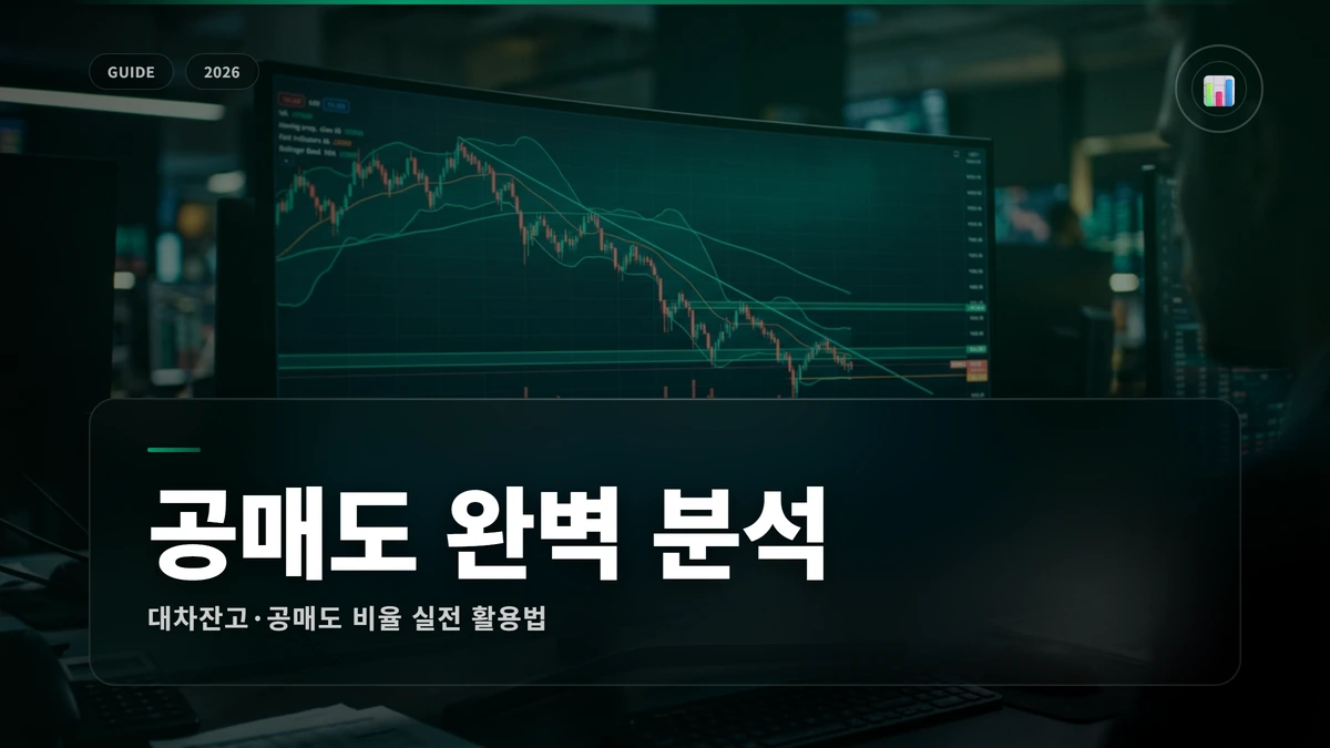 공매도 데이터 분석 완벽 가이드: 대차잔고와 공매도 비율 1 공매도데이터 썸네일