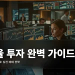 환율 투자 전략 완벽 가이드: 달러·엔·유로 매매법
