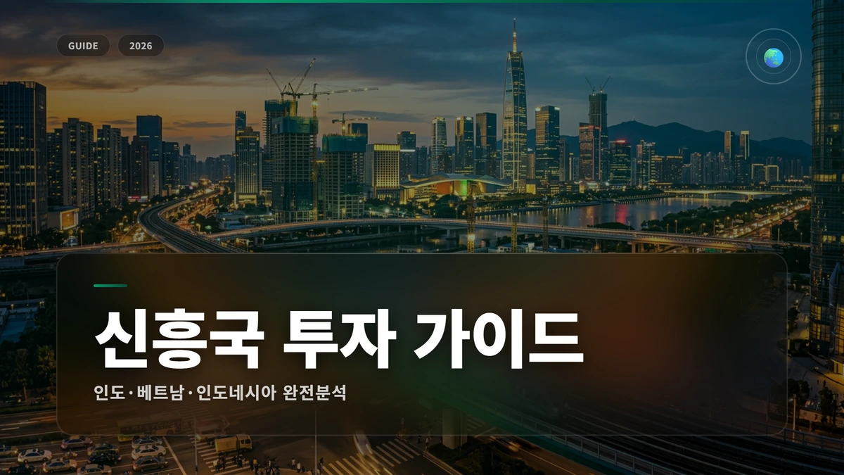 신흥국 투자 완벽 가이드: 인도·베트남·인니 시장 분석 1 신흥국 썸네일