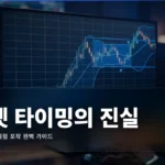 마켓 타이밍 완벽 가이드: 매수·매도 시점 포착의 진실