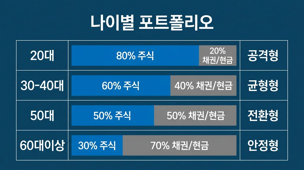 개인 투자 포트폴리오 구성 완벽 가이드: 나만의 투자 바구니 만들기 인포그래픽