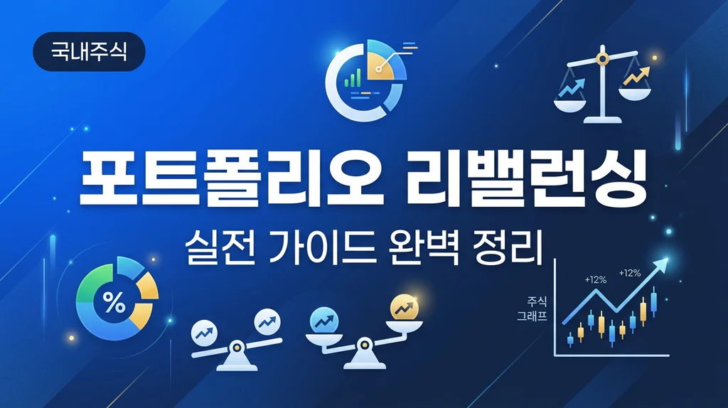 포트폴리오 리밸런싱 실전 가이드