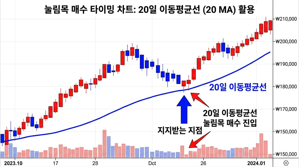 눌림목 매수 타이밍 차트