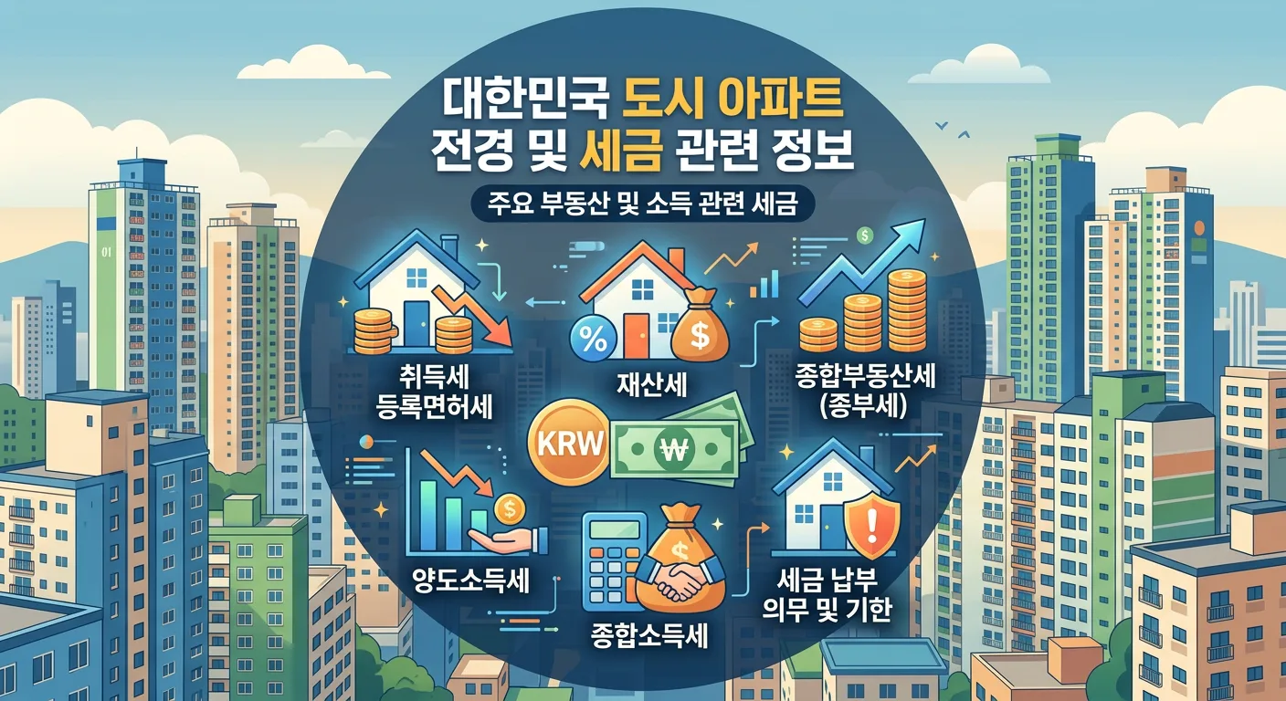 부동산 취득세 2026 총정리: 세율표, 감면 조건, 다주택자 중과세까지 5