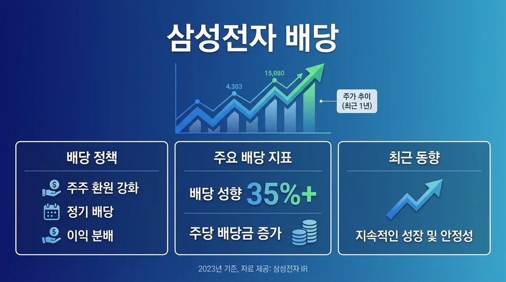 삼성전자 배당금 2026 총정리: 분기배당 일정과 ISA 절세 전략 이미지 1