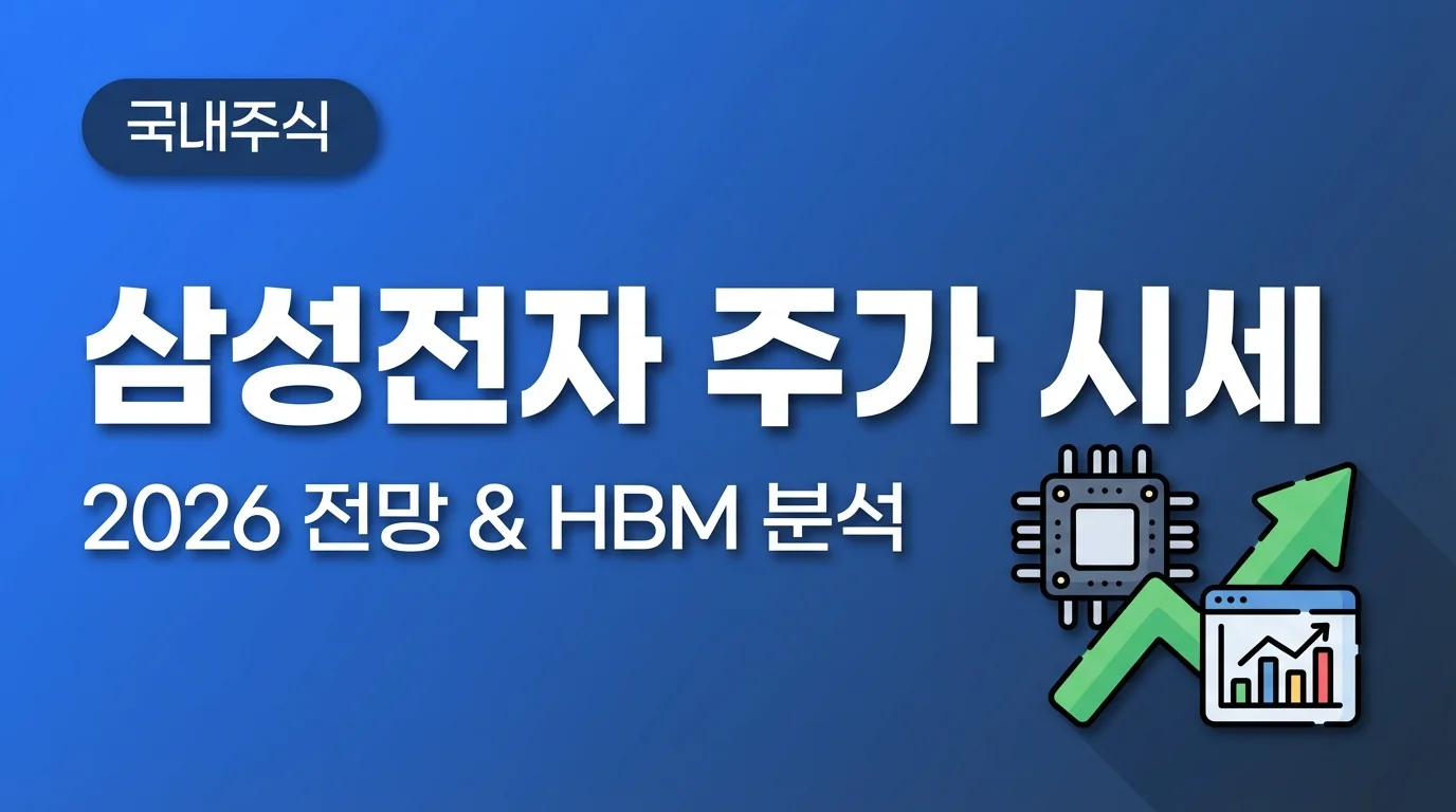 삼성전자 주가 시세 2026 전망 인포그래픽