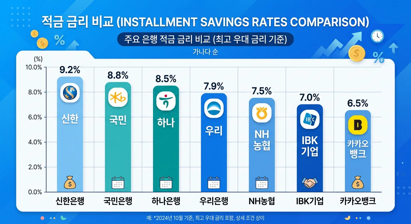 적금 금리 비교 차트 2026