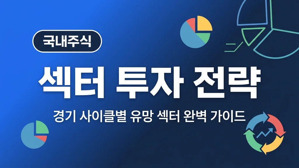 섹터 투자 전략 경기 사이클 유망 섹터 인포그래픽