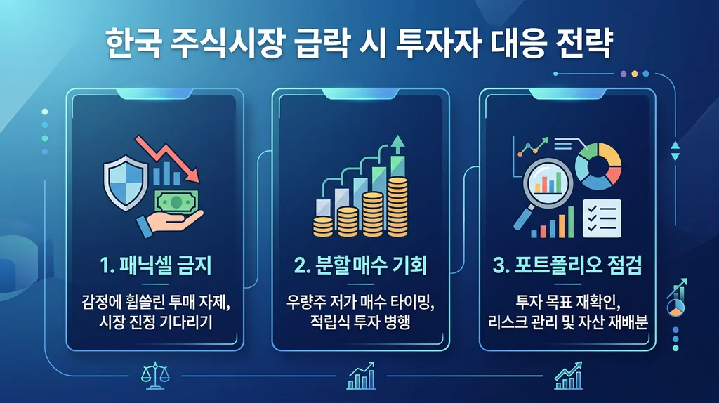 주식시장 급락 대응 전략