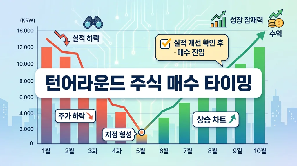 턴어라운드 주식 저점 매수 타이밍