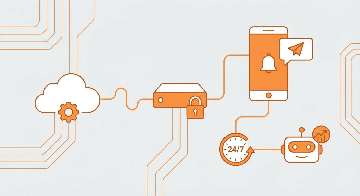 업비트 API 자동매매 봇 만들기 (Python 완전 가이드 2026) 3 업비트 자동매매 봇 운영 구조 다이어그램