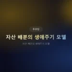 ️ 자산 배분의 생애주기 모델: 20대부터 60대까지 단계별 비율 설정법