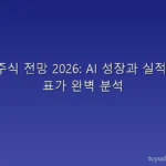 네이버 주식 전망 2026: AI 성장과 실적 기반 목표가 완벽 분석
