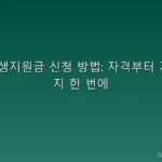 2026 민생지원금 신청 방법: 자격부터 지급일까지 한 번에